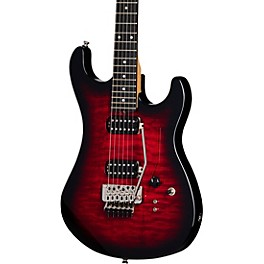 Kramer 84 HH Quilt Electric Guitar Magenta Burst Kramer 84 HH Quilt Electric Guitar Red Burst