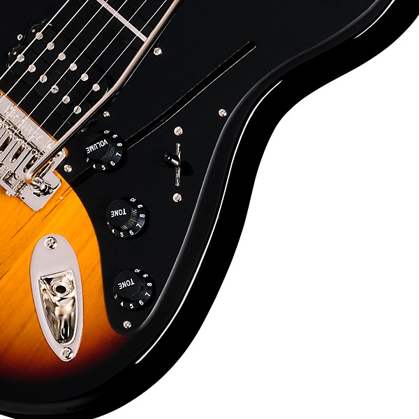 Kramer Pacer Deluxe GT Electric Guitar Triburst