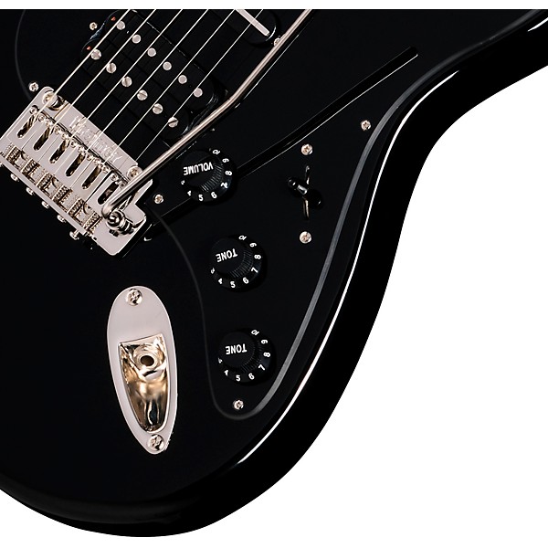 Kramer Pacer Deluxe GT Electric Guitar Intruder Black
