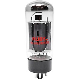 Ruby 6L6GCSMTR Power Vacuum Tube Matched Quad Ruby 6L6GCSMTR Power Vacuum Tube Single