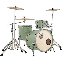 SJC Drums Tour Series 3-Piece Shell Pack Antique White SJC Drums Tour Series 3-Piece Shell Pack Basil