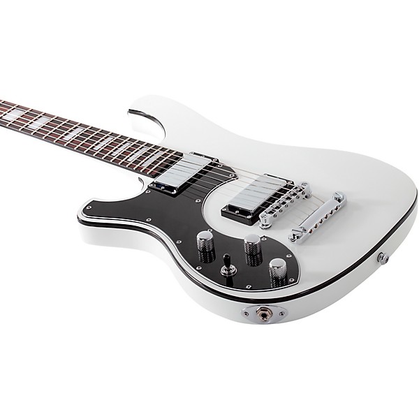 Schecter Guitar Research Stargazer-6 Left Handed Electric Guitar Gloss White