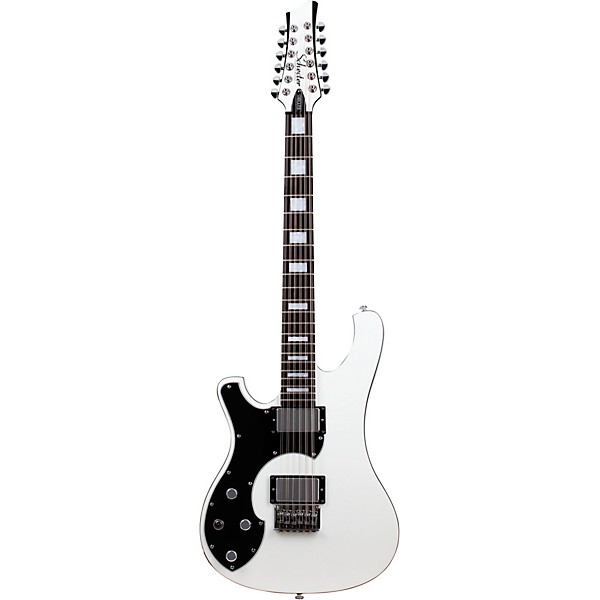 Schecter Guitar Research Stargazer-12 String Left Handed Electric Guitar Gloss White