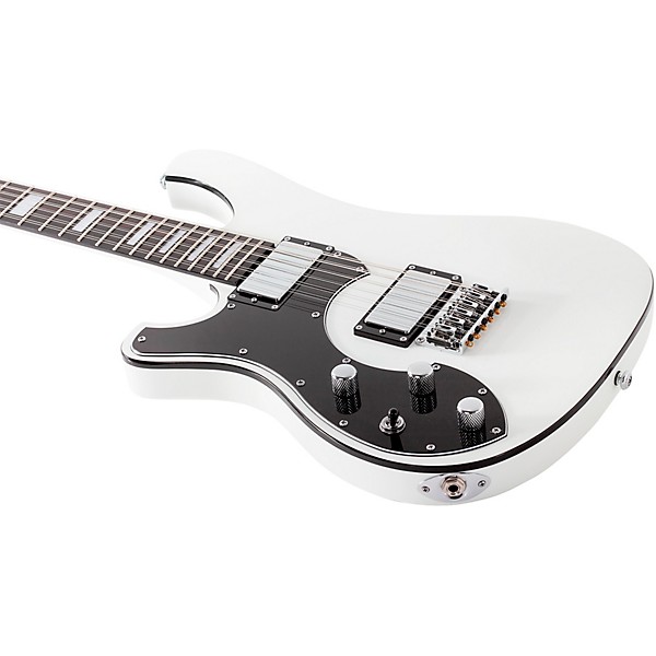 Schecter Guitar Research Stargazer-12 String Left Handed Electric Guitar Gloss White