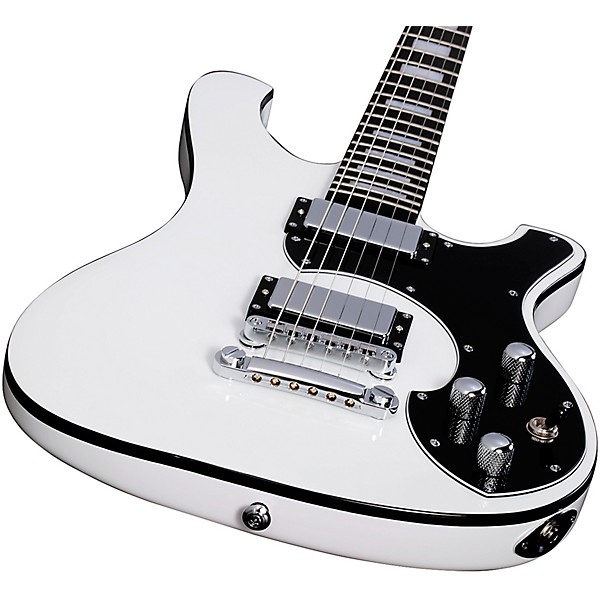 Schecter Guitar Research Stargazer-6 Electric Guitar Gloss White