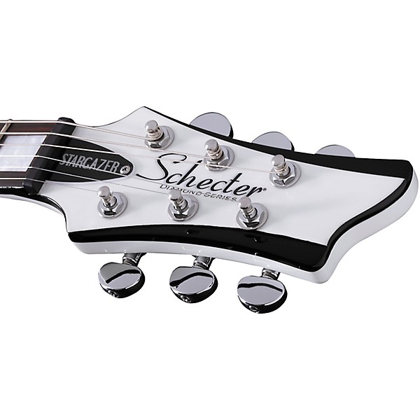 Schecter Guitar Research Stargazer-6 Electric Guitar Gloss White