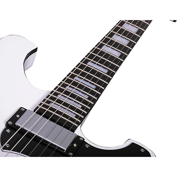 Schecter Guitar Research Stargazer-6 Electric Guitar Gloss White