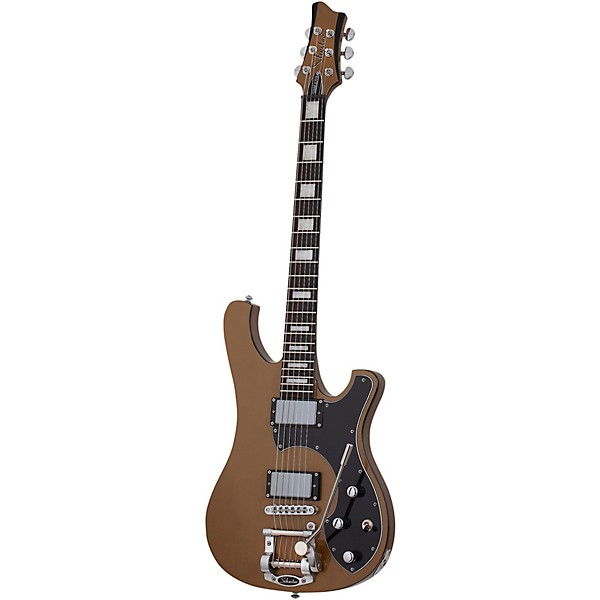 Schecter Guitar Research Stargazer-6 Vibrato Electric Guitar Metallic Gold