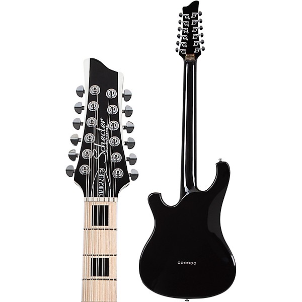 Schecter Guitar Research Stargazer-12 String Electric Guitar Gloss Black