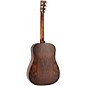 Martin D-X1E Special X Series HPL Ziricote Dreadnought Acoustic-Electric Guitar Natural