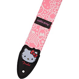 Fender Fender x Hello Kitty Poly Guitar Strap Pink