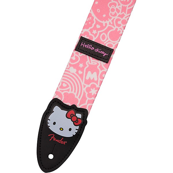 Fender Fender x Hello Kitty Poly Guitar Strap Pink