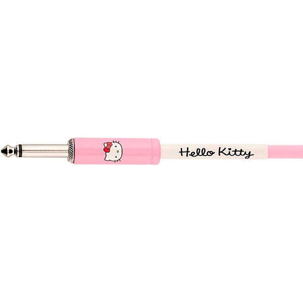 Fender x Hello Kitty Original Straight to Straight Instrument Cable 10 ft. Pink