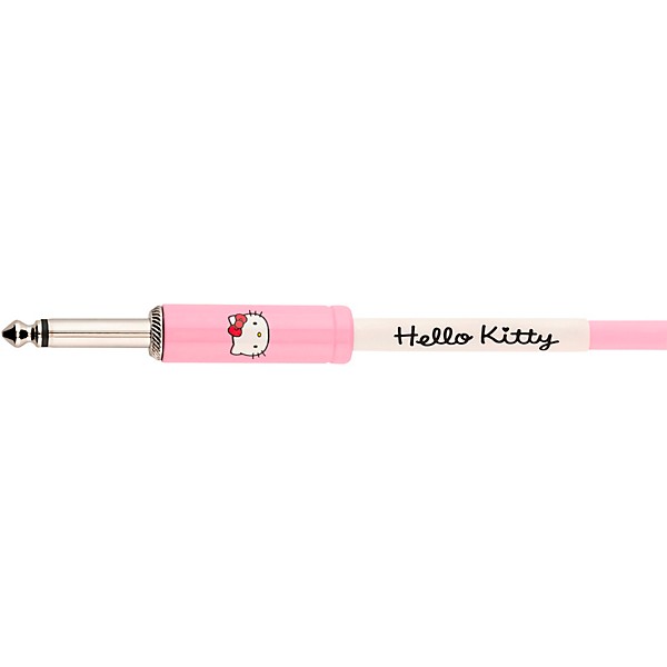 Fender x Hello Kitty Original Straight to Straight Instrument Cable 18.6 ft. Pink