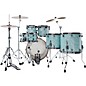 TAMA Starclassic Walnut/Birch 5-Piece Shell Pack With 22" Bass Drum and Black Nickel Shell Hardware Ice Blue Pearl