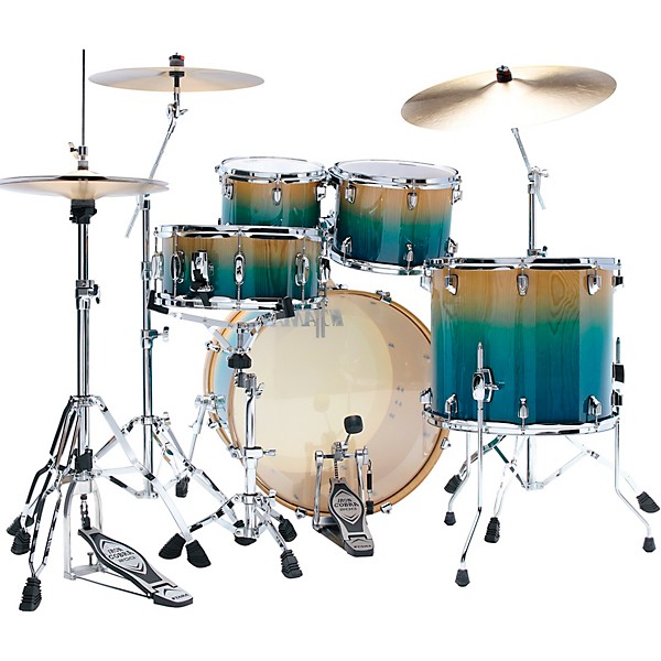 TAMA Superstar Classic 5-Piece Shell Pack With 22" Bass Drum Sapphire Fade Lacebark Pine