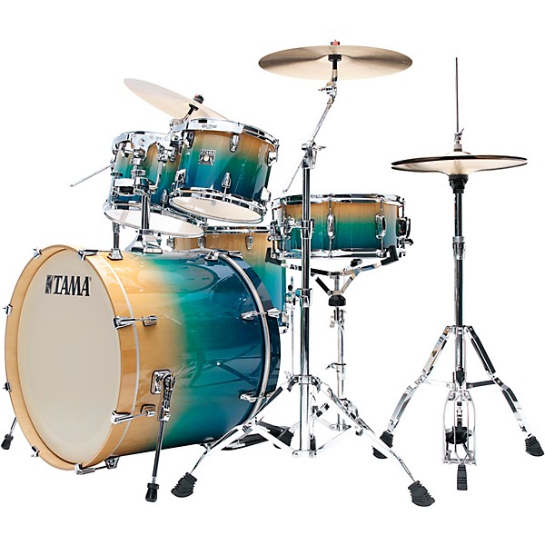 TAMA Superstar Classic 5-Piece Shell Pack With 22" Bass Drum Sapphire Fade Lacebark Pine