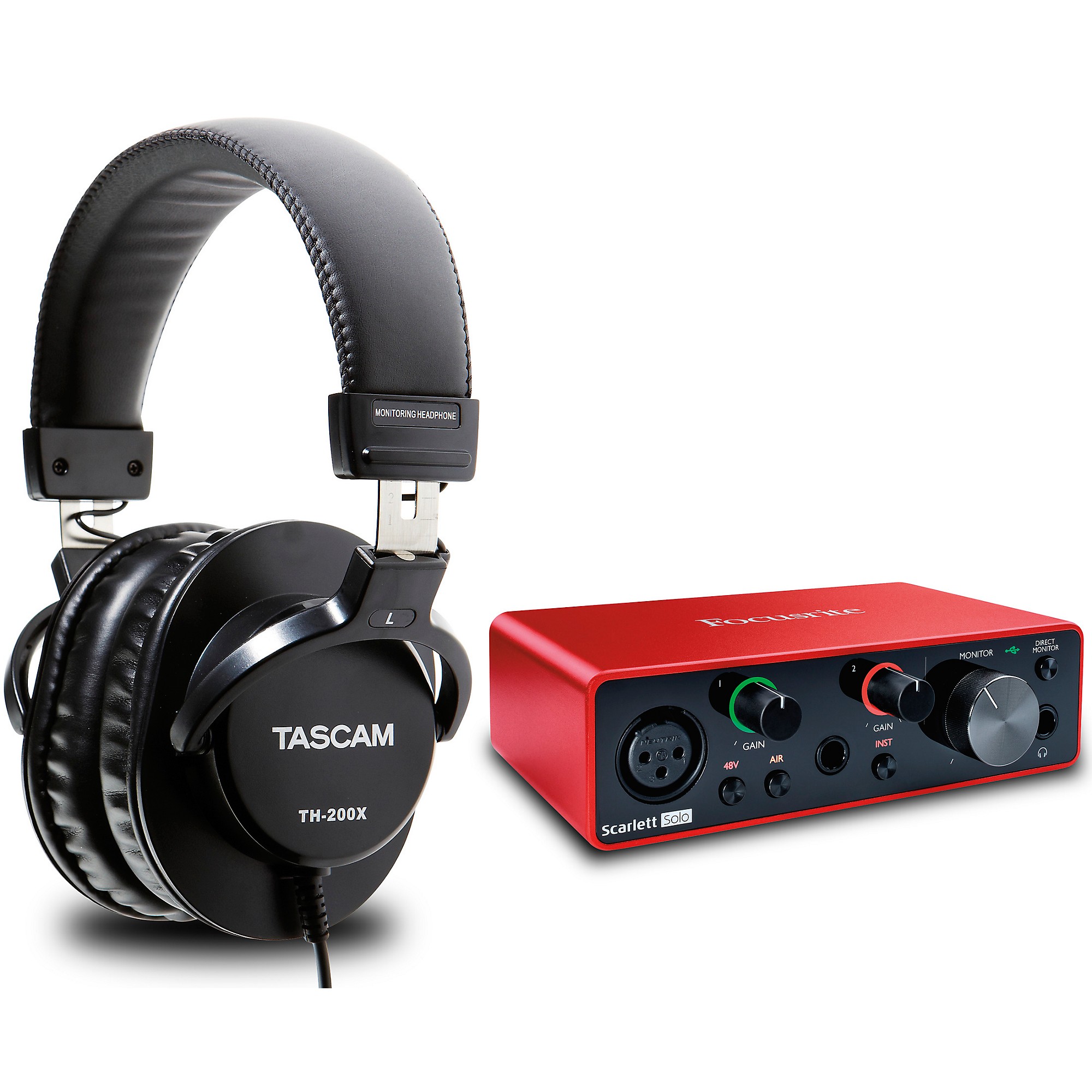 Focusrite Scarlett Solo 3rd Gen USB Audio 2024 Interface