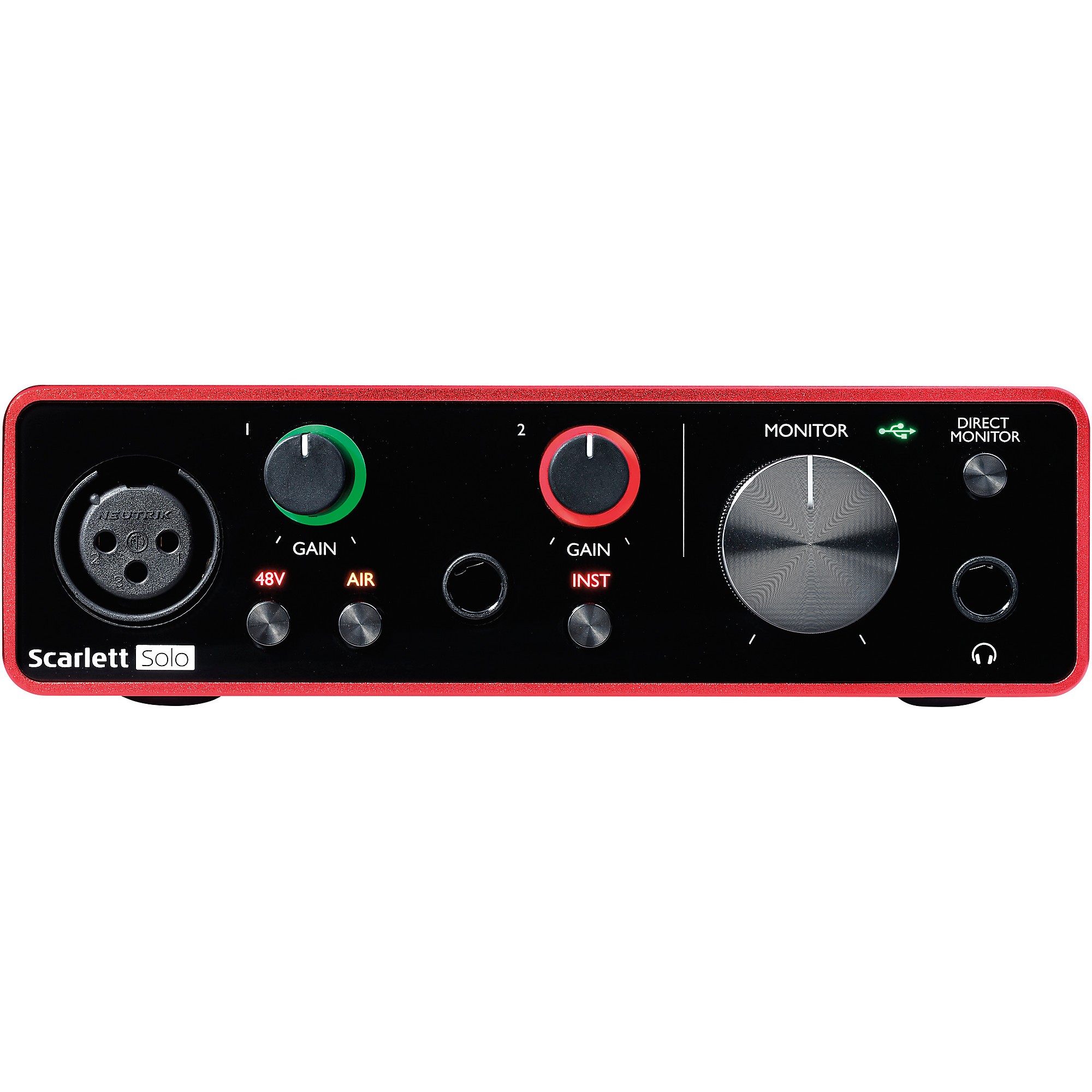 Focusrite Scarlett Solo USBオーディオインターフェース Focusrite Scarlett Solo (4th Gen) USB Audio Interface STUDIO