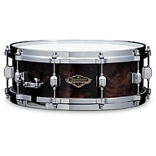 TAMA S.L.P. Bubinga/Maple Snare Drum 14 x 6.5 in. Malachite TAMA S.L.P. Bubinga/Maple Snare Drum 14 x 6.5 in. Malachite