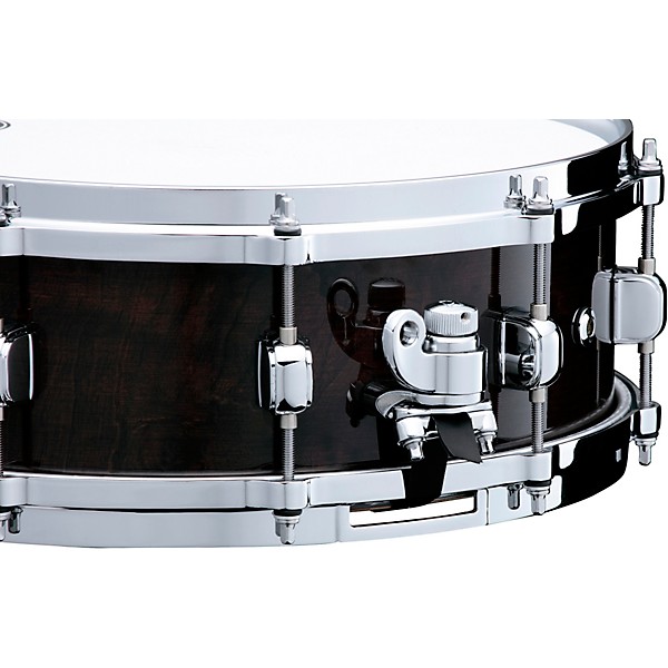 TAMA Starclassic Walnut/Birch Snare Drum With Chrome Shell Hardware 14 x 5 in. Gloss Black Walnut Burl