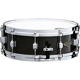 TAMA Starclassic Walnut/Birch Snare Drum With Chrome Shell Hardware 14 x 5 in. Gloss Black Walnut Burl