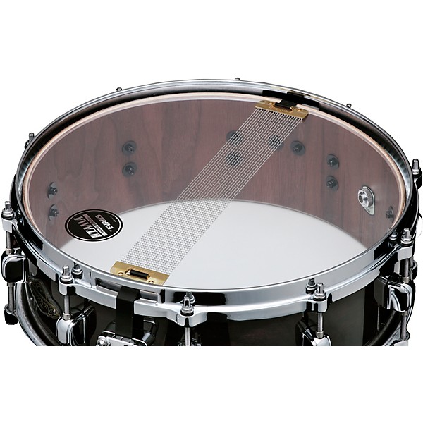 TAMA Starclassic Walnut/Birch Snare Drum With Chrome Shell Hardware 14 x 5 in. Gloss Black Walnut Burl