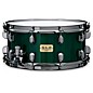 TAMA S.L.P. Bubinga/Maple Snare Drum 14 x 6.5 in. Malachite Green Zebrawood thumbnail