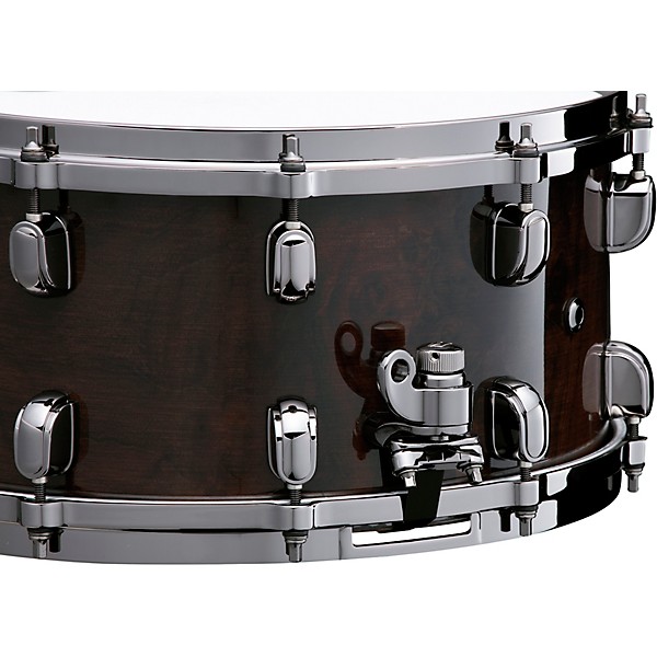 TAMA Starclassic Walnut/Birch Snare Drum With Black Nickel Hardware 14 x 7 in. Gloss Black Walnut Burl