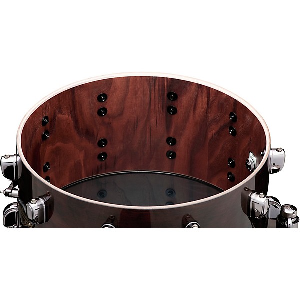 TAMA Starclassic Walnut/Birch Snare Drum With Black Nickel Hardware 14 x 7 in. Gloss Black Walnut Burl