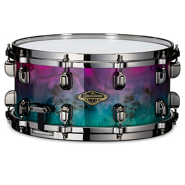 TAMA Starclassic Walnut/Birch Snare Drum With Black Nickel Hardware 14 x 6.5 in. Nebula Mappa Burl Fade