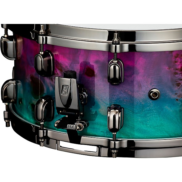 TAMA Starclassic Walnut/Birch Snare Drum With Black Nickel Hardware 14 x 6.5 in. Nebula Mappa Burl Fade