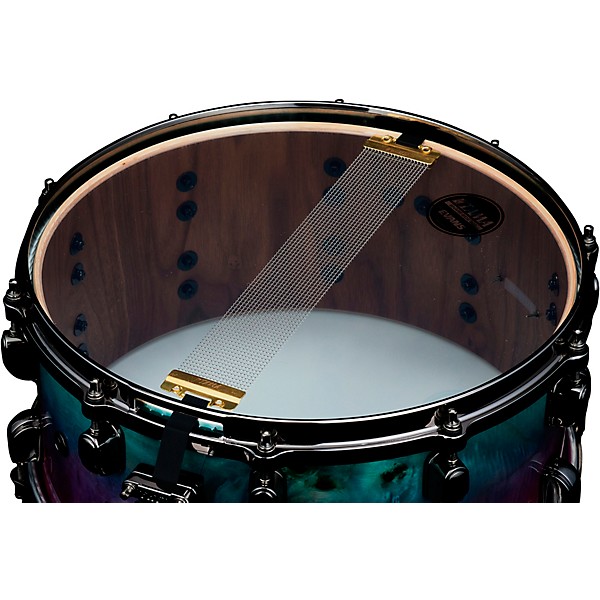 TAMA Starclassic Walnut/Birch Snare Drum With Black Nickel Hardware 14 x 6.5 in. Nebula Mappa Burl Fade