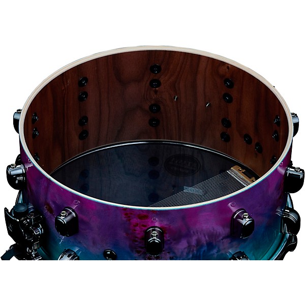 TAMA Starclassic Walnut/Birch Snare Drum With Black Nickel Hardware 14 x 6.5 in. Nebula Mappa Burl Fade