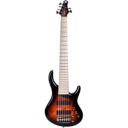 MTD Kingston Z6 6-String Electric Bass Guitar - Tobacco Sunburst