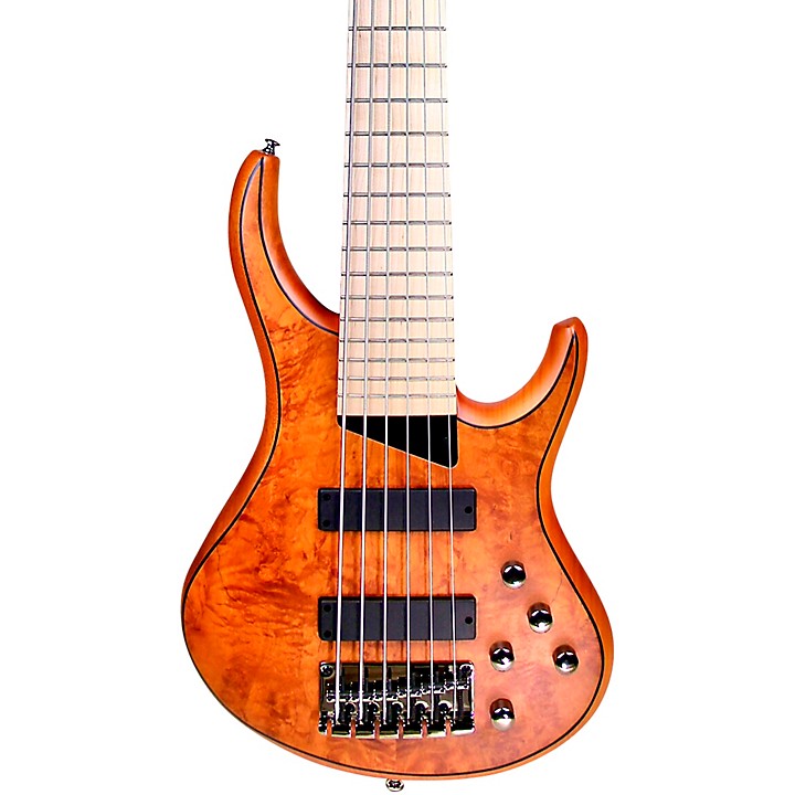 MTD Kingston 6弦 エレキベース アクティブ ベース MTD Kingston Z-6 (6 String), (V2), Amber w/ Maple
