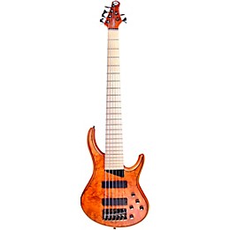 MTD Kingston Z6 6-String Electric Bass Guitar - Satin Amber