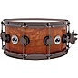 DW Collectors Series SSC Maple Exotic Snare Drum with Black Nickel Hardware 14 x 6 in. Burnt Toast Fade Over Tamo Ash thumbnail