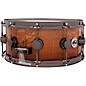 DW Collectors Series SSC Maple Exotic Snare Drum with Black Nickel Hardware 14 x 6 in. Burnt Toast Fade Over Tamo Ash