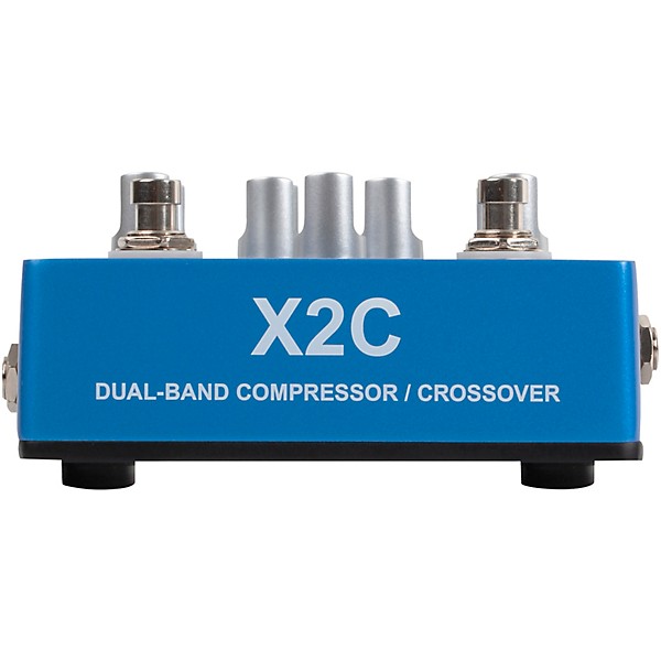 Phil Jones Bass X2C Dual Compressor and Effects Loop Crossover Pedal Blue