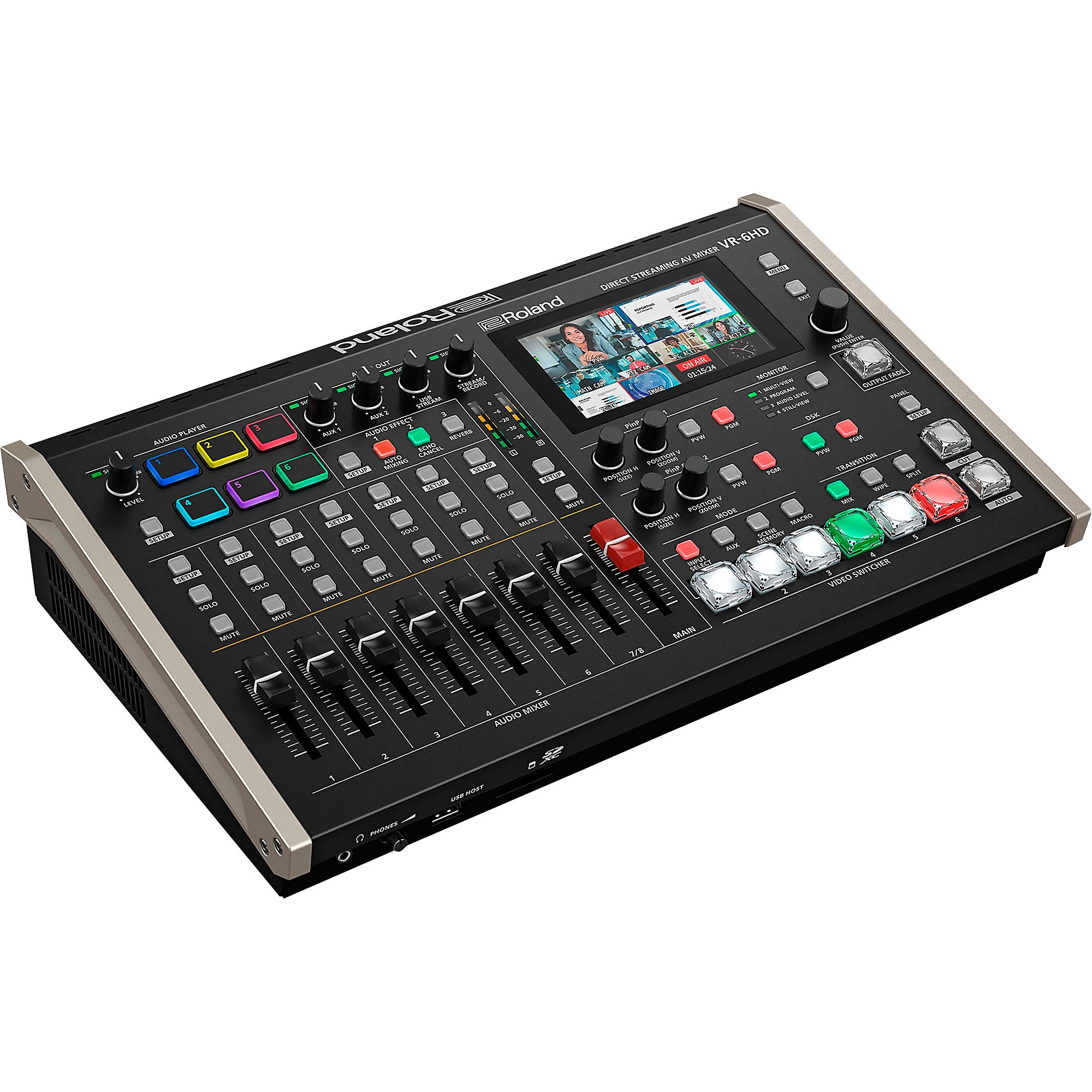 Roland VR-6HD Direct Streaming AV Mixer | Guitar Center