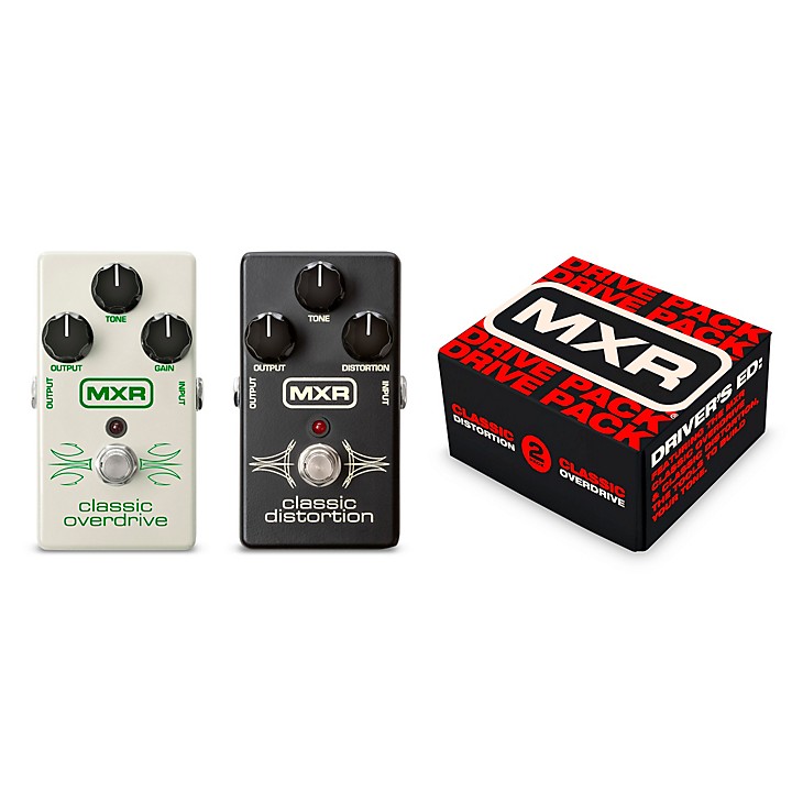 MXR Classic Drive Pack Guitar Effects Pedal Bundle | Guitar