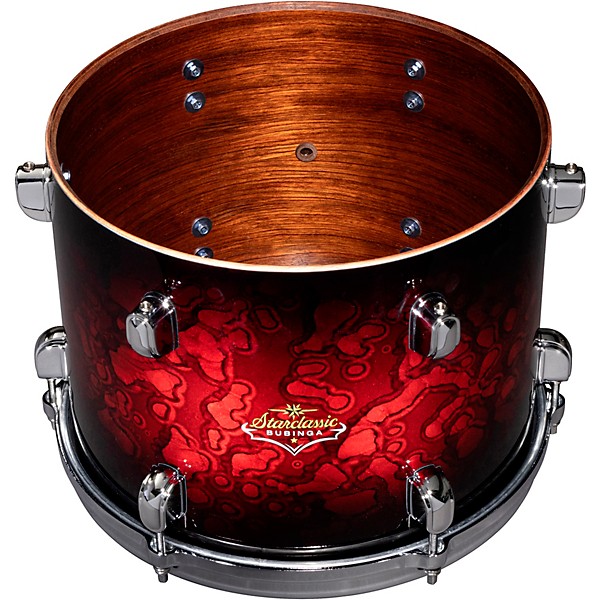 TAMA Starclassic Bubinga Shell Pack with 22 in. Bass Drum Garnet Swell Burst