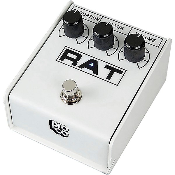 ProCo White RAT2 Limited-Edition Distortion Effects Pedal