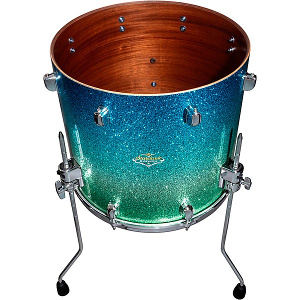 TAMA Starclassic Bubinga Shell Pack with 22 in. Bass Drum Emerald Sea Sparkle Fade