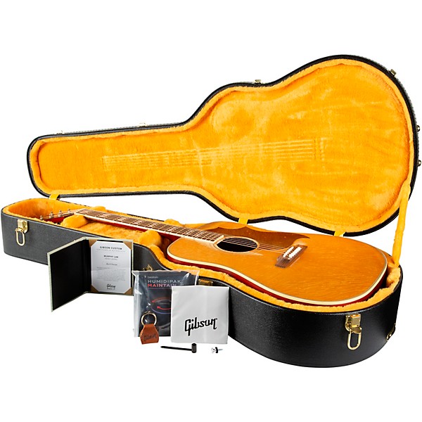 Gibson Custom Murphy Lab 1963 Country Western Heavy Aged Acoustic Guitar Smoked Natural