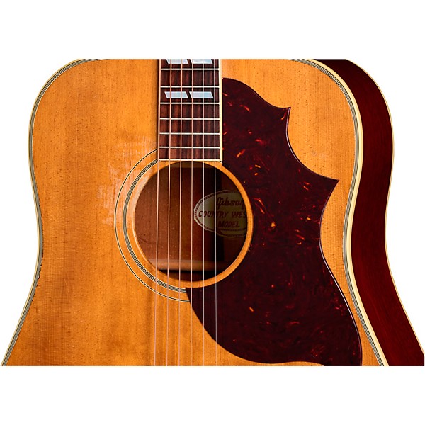 Gibson Custom Murphy Lab 1963 Country Western Heavy Aged Acoustic Guitar Smoked Natural