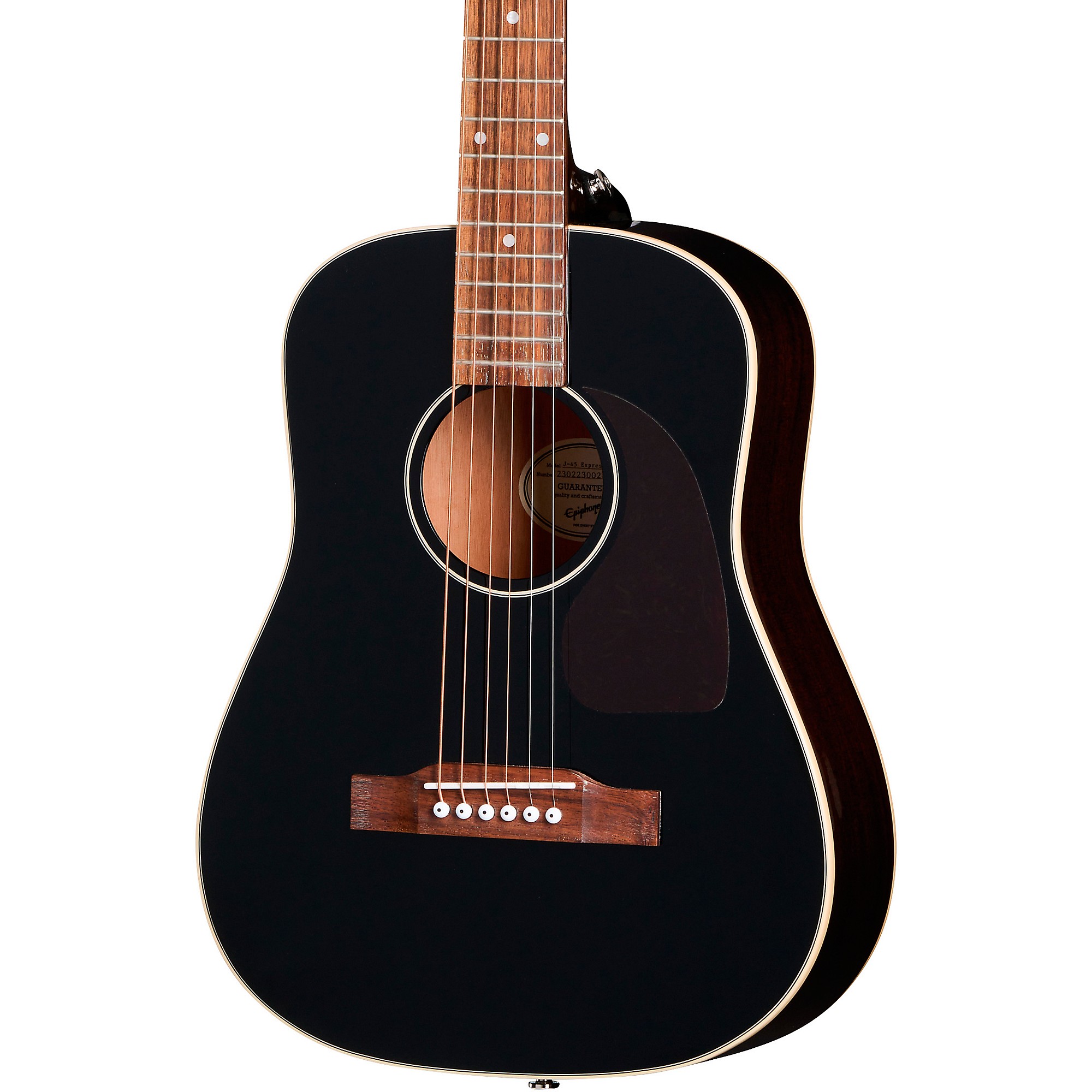 Epiphone J-45 Express Acoustic Guitar Ebony | Guitar Center
