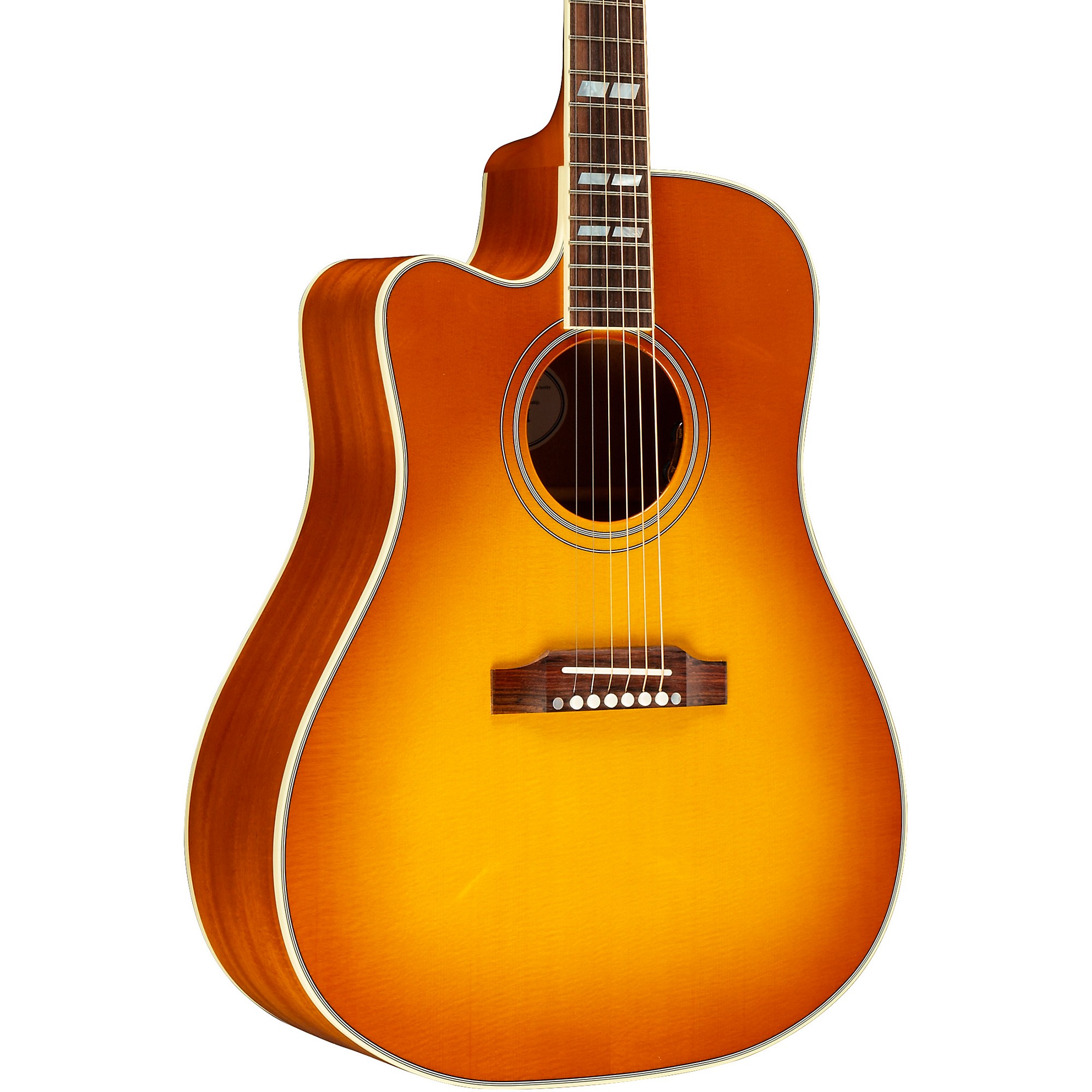 Platinum Gibson Hummingbird Standard EC Left-Handed Acoustic