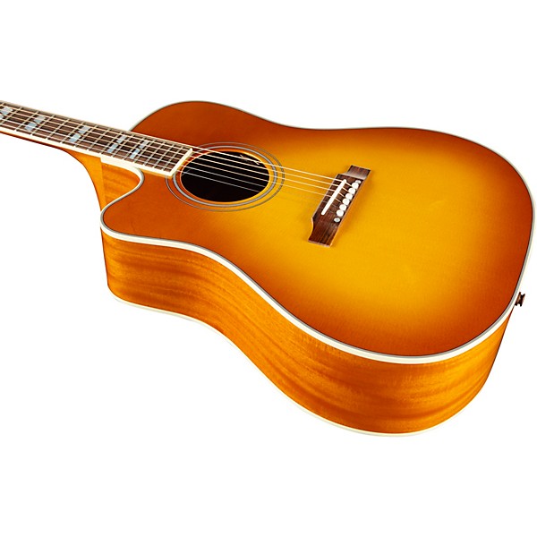 Gibson Hummingbird Standard EC Left-Handed Acoustic-Electric Guitar Heritage Cherry Sunburst